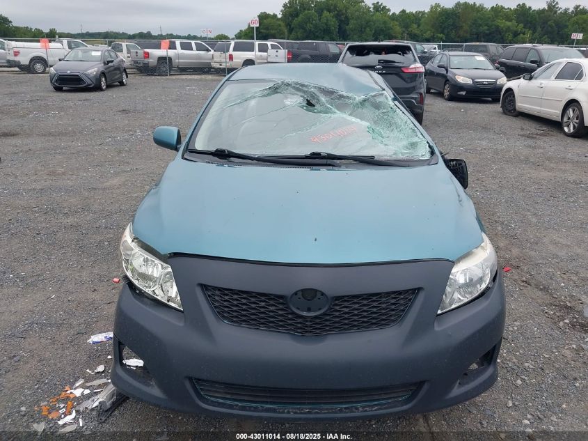 2010 Toyota Corolla Le VIN: JTDBU4EE4A9118980 Lot: 43011014