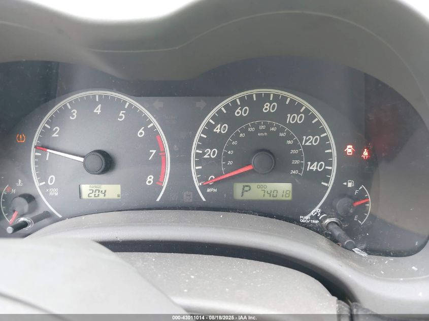 2010 Toyota Corolla Le VIN: JTDBU4EE4A9118980 Lot: 43011014