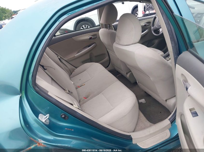 2010 Toyota Corolla Le VIN: JTDBU4EE4A9118980 Lot: 43011014