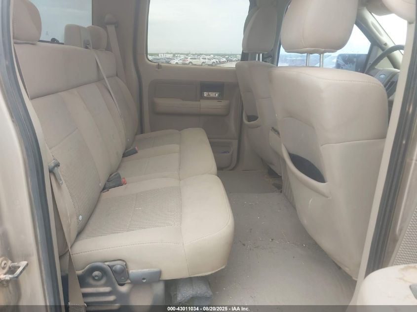 2006 Ford F-150 Xlt VIN: 1FTRW12W56FB63360 Lot: 43011034