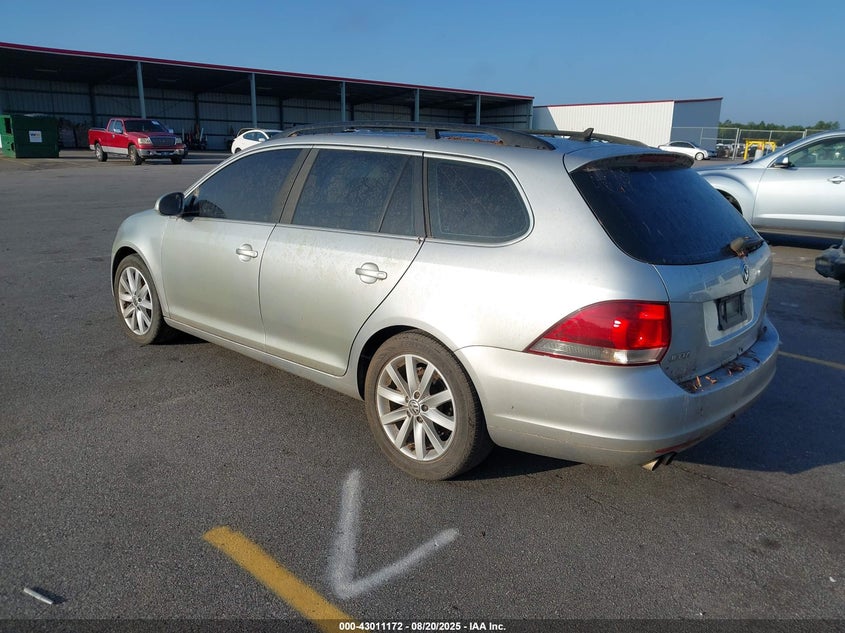 2014 VOLKSWAGEN JETTA SPORTWAGEN 2.0L TDI 3VWPL7AJ3EM618615