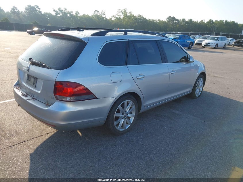 2014 VOLKSWAGEN JETTA SPORTWAGEN 2.0L TDI 3VWPL7AJ3EM618615