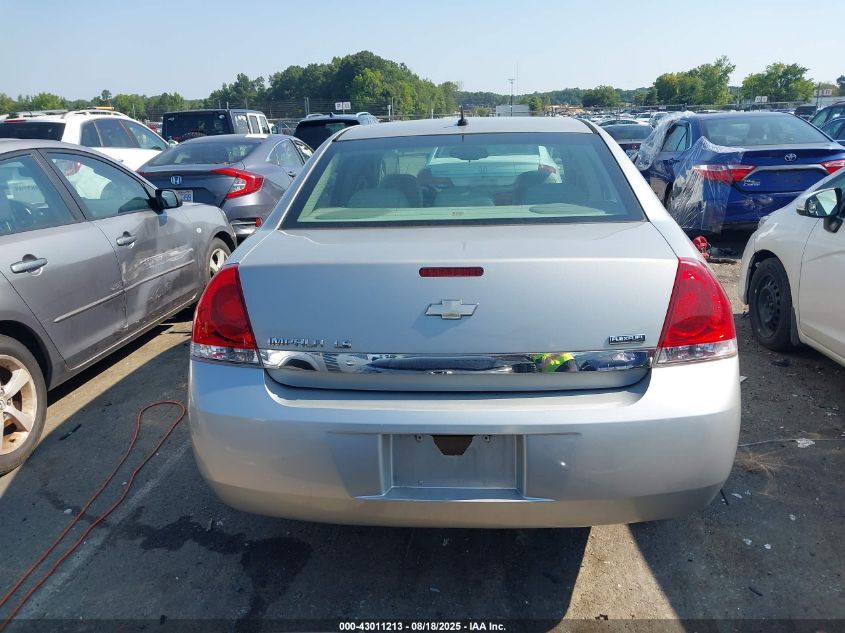 2008 Chevrolet Impala Ls VIN: 2G1WB58K889208452 Lot: 43011213