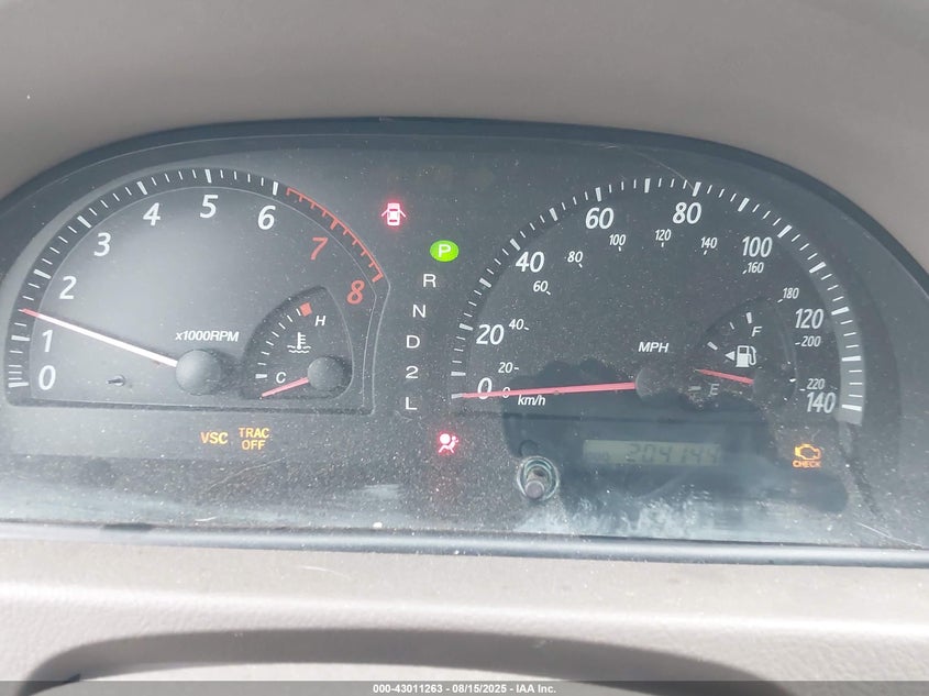 2002 Toyota Camry Xle V6 VIN: JTDBF30K820021482 Lot: 43011263