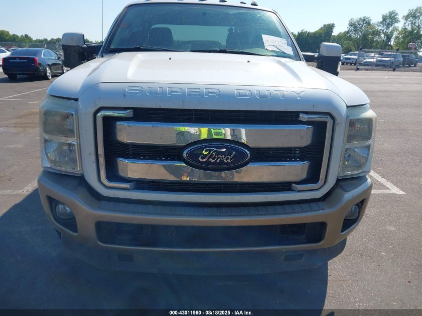 2013 Ford F-350 Lariat VIN: 1FT8W3DT3DEA74481 Lot: 43011560