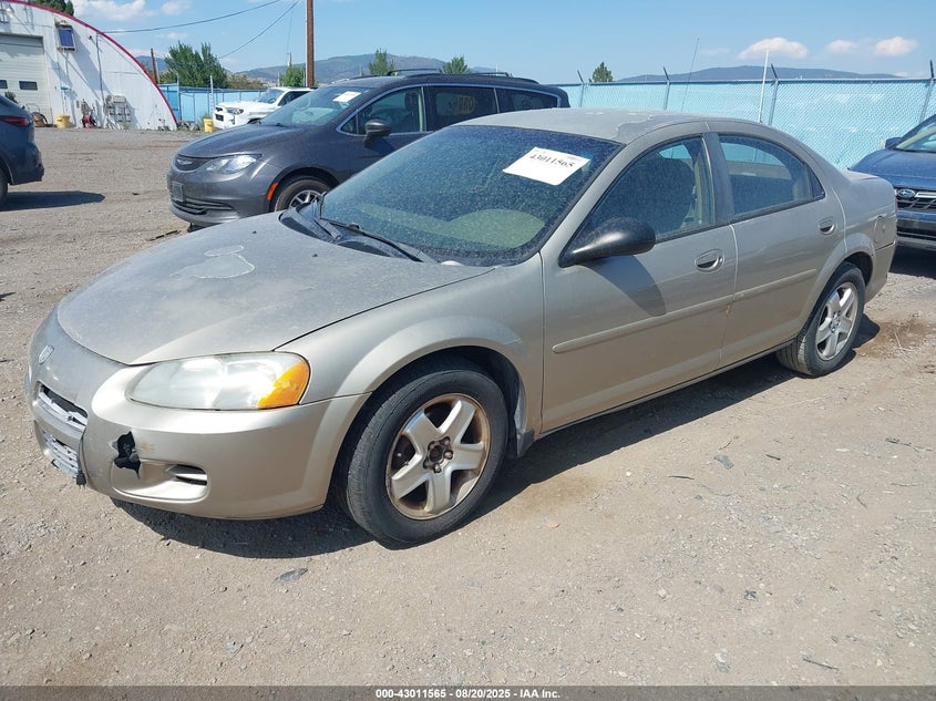 2002 Dodge Stratus Se Plus beige sedan gasoline 1B3AL46R72N167004 photo #3