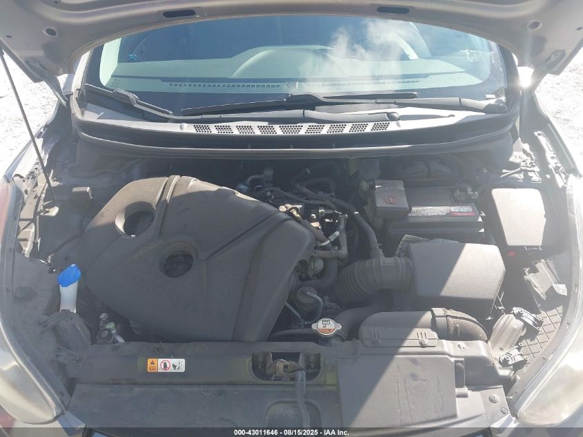 2013 Hyundai Elantra Gls VIN: 5NPDH4AE9DH398281 Lot: 43011646