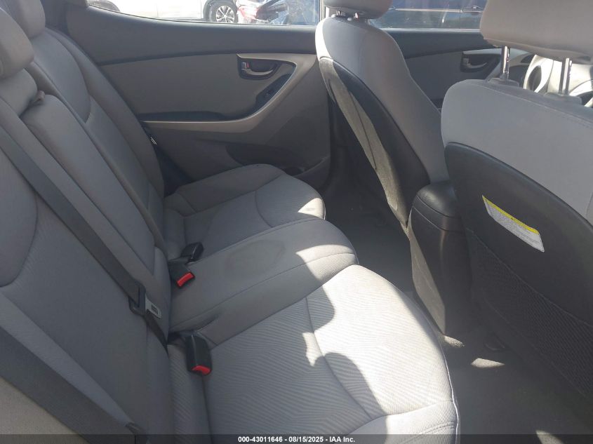 2013 Hyundai Elantra Gls VIN: 5NPDH4AE9DH398281 Lot: 43011646