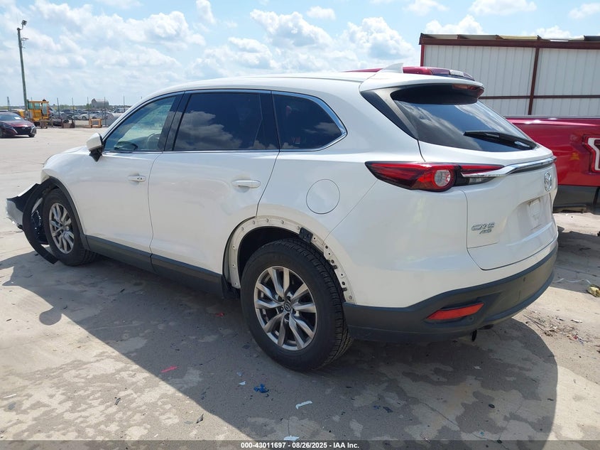 Vin: jm3tcbcy0h0134463, lot: 43505811, mazda cx-9 touring 20173