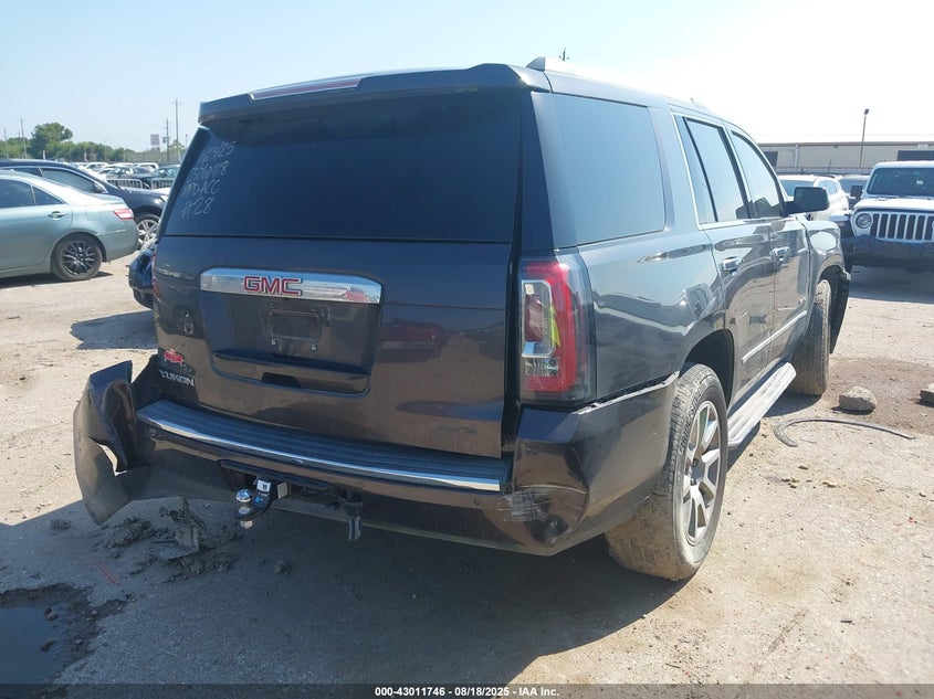 Vin: 1gks1ckj1fr591509, lot: 43505860, gmc yukon denali 20154