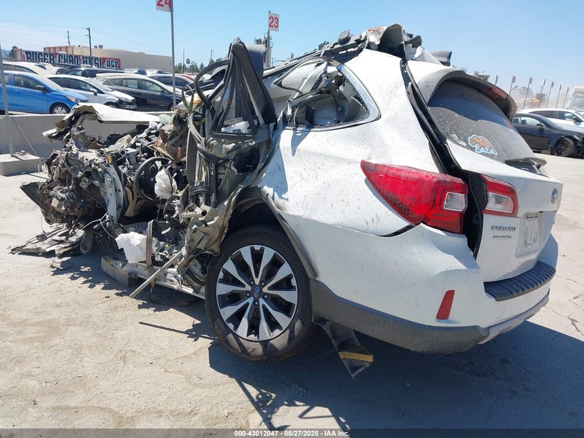 Vin: 4s4bsanc1g3229352, lot: 43506161, subaru outback 2.5i limited 20163