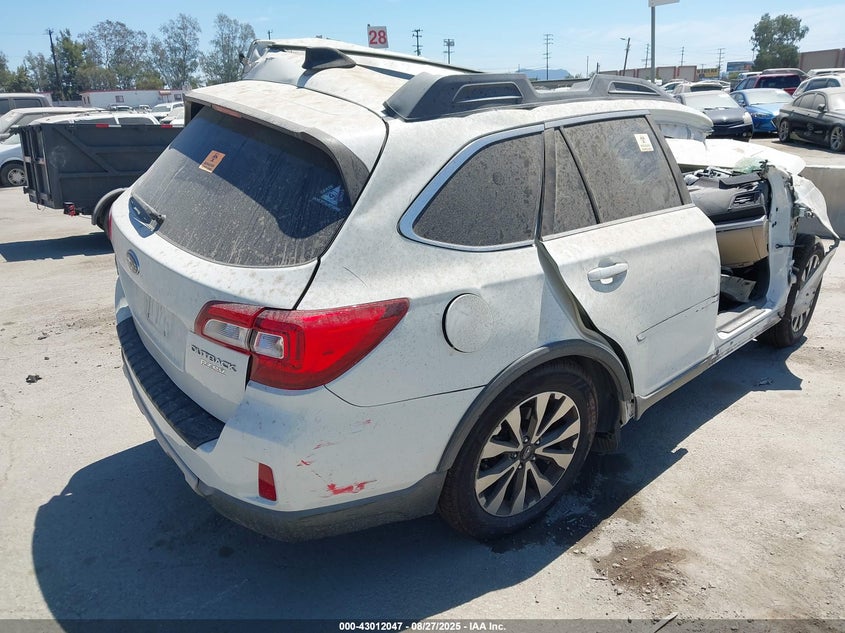 Vin: 4s4bsanc1g3229352, lot: 43506161, subaru outback 2.5i limited 20164