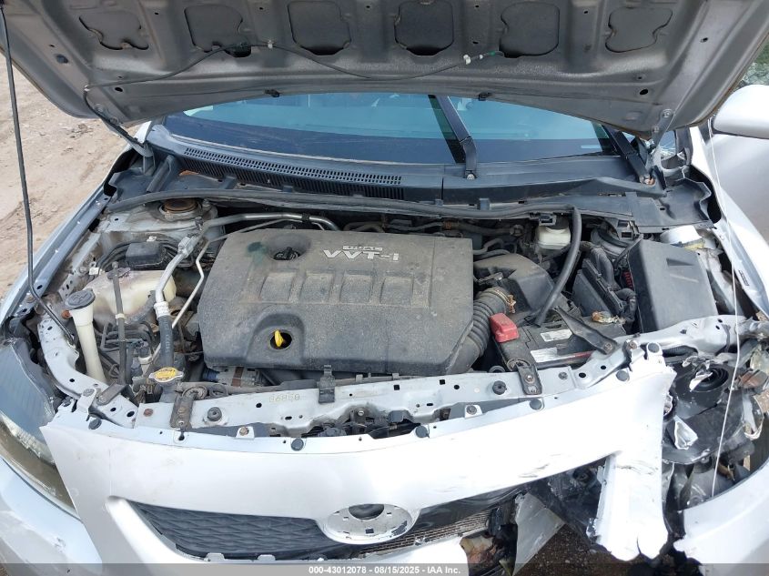 2010 Toyota Corolla S VIN: 2T1BU4EE2AC456016 Lot: 43012078