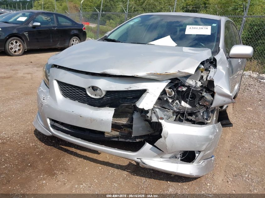 2010 Toyota Corolla S VIN: 2T1BU4EE2AC456016 Lot: 43012078