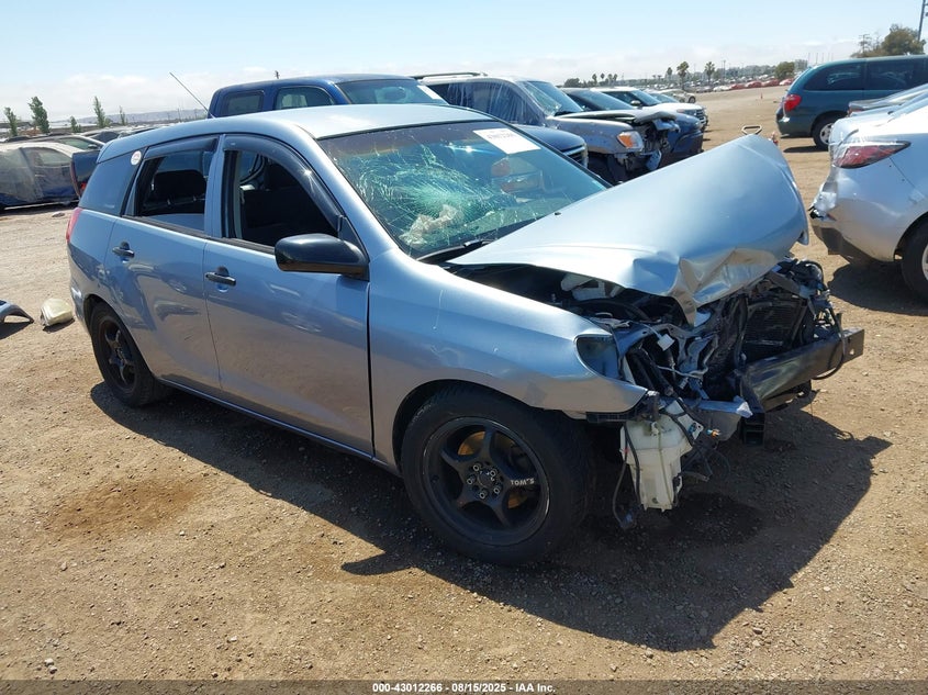 2004 Toyota Matrix Standard blue hatchback gasoline 2T1KR32E14C235849 photo #1