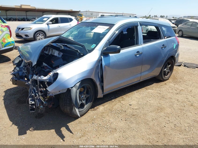 2004 Toyota Matrix Standard blue hatchback gasoline 2T1KR32E14C235849 photo #3