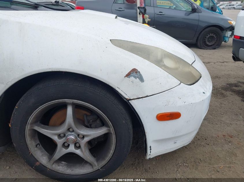 2000 Toyota Celica Gts VIN: JTDDY32T2Y0031751 Lot: 43012280