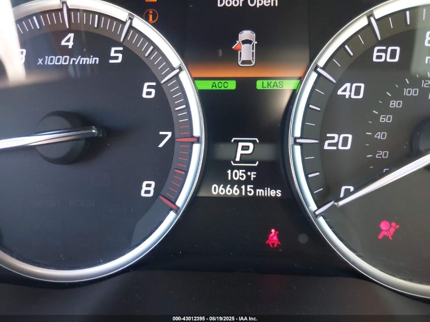 2020 Acura Mdx Standard VIN: 5J8YD4H3XLL023447 Lot: 43012395