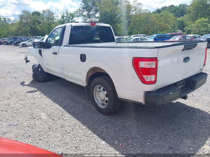 2022 Ford F-150 Xl VIN: 1FTMF1CB2NKD90372 Lot: 43012408