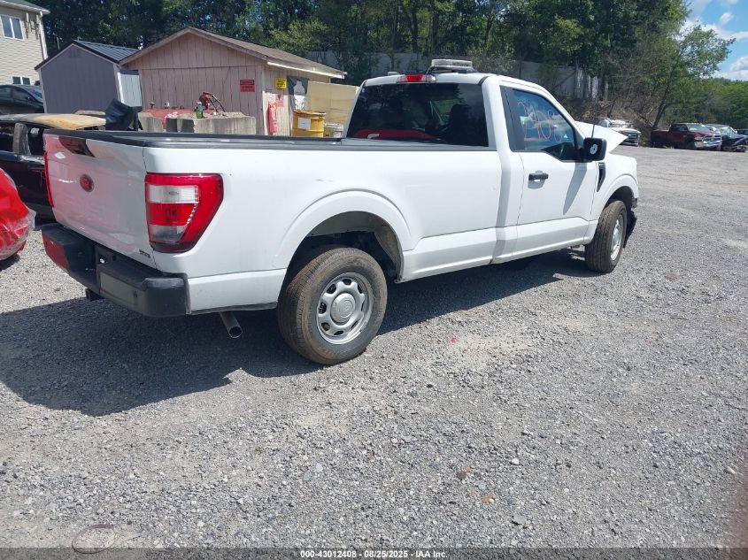 2022 Ford F-150 Xl VIN: 1FTMF1CB2NKD90372 Lot: 43012408