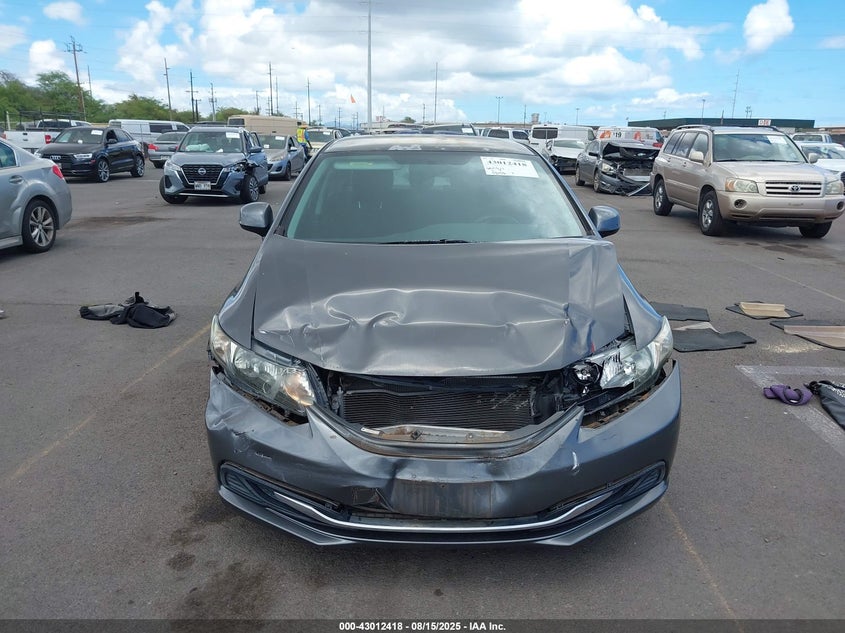 2013 Honda Civic Lx VIN: 2HGFB2F53DH586540 Lot: 43012418