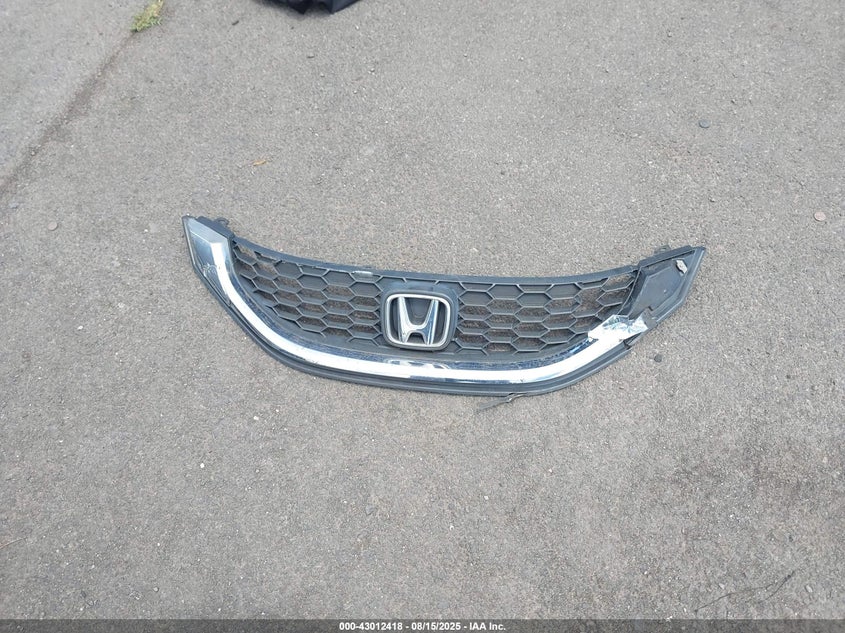 2013 Honda Civic Lx VIN: 2HGFB2F53DH586540 Lot: 43012418