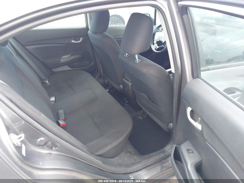 2013 Honda Civic Lx VIN: 2HGFB2F53DH586540 Lot: 43012418