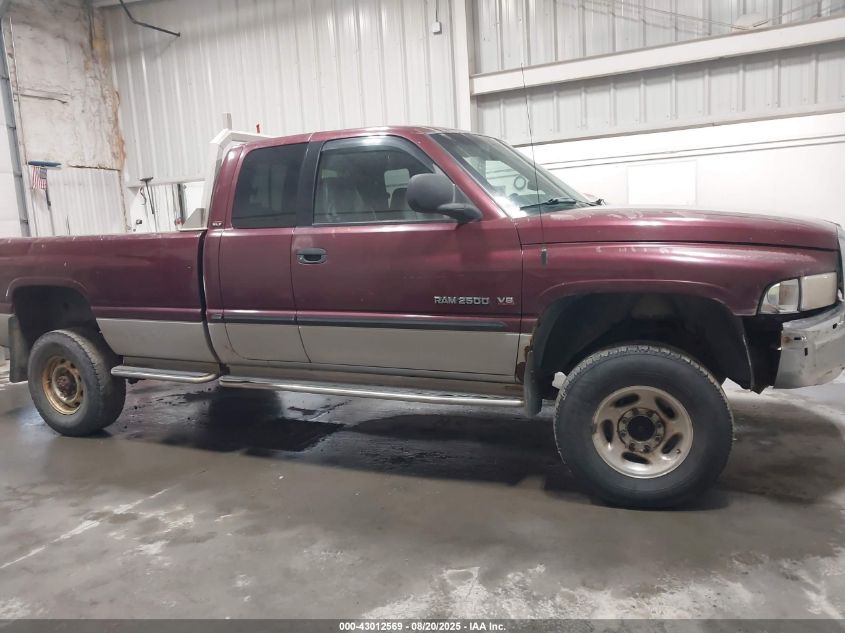 2001 Dodge Ram 2500 St VIN: 3B7KF23ZX1G159599 Lot: 43012569