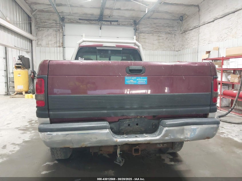 2001 Dodge Ram 2500 St VIN: 3B7KF23ZX1G159599 Lot: 43012569