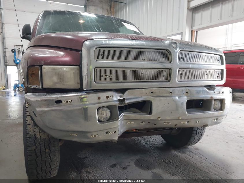 2001 Dodge Ram 2500 St VIN: 3B7KF23ZX1G159599 Lot: 43012569