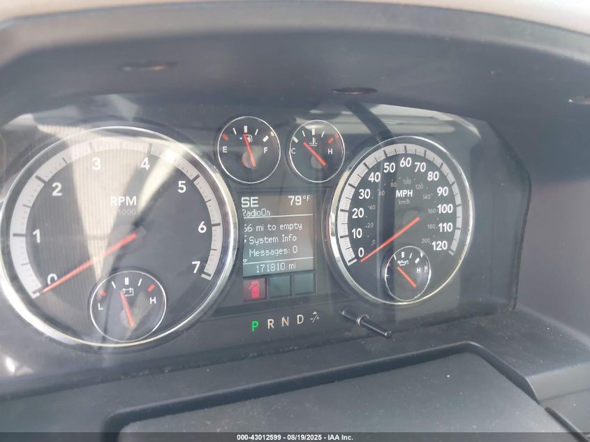 2009 Dodge Ram 1500 Slt/Sport/Trx VIN: 1D3HV18P39S789894 Lot: 43012599