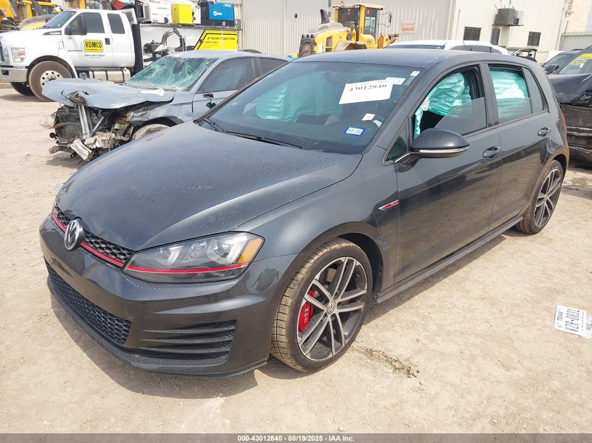 2017 VOLKSWAGEN GOLF GTI AUTOBAHN 4-DOOR/S 4-DOOR/SE 4-DOOR/SPORT 4-DOOR - 3VW447AU7HM052134