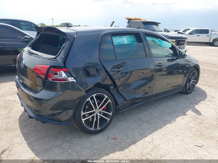 2017 VOLKSWAGEN GOLF GTI AUTOBAHN 4-DOOR/S 4-DOOR/SE 4-DOOR/SPORT 4-DOOR - 3VW447AU7HM052134