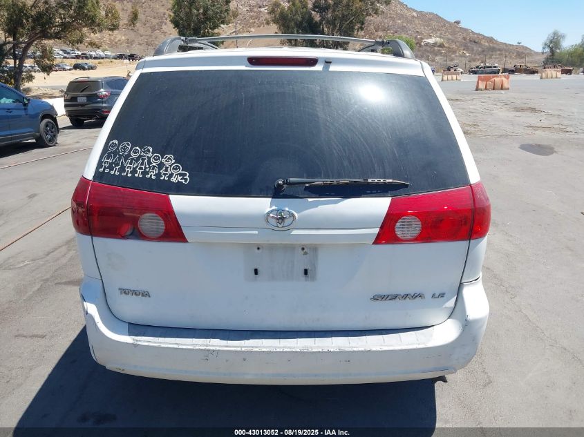 2006 Toyota Sienna Le VIN: 5TDZA23C06S505127 Lot: 43013052