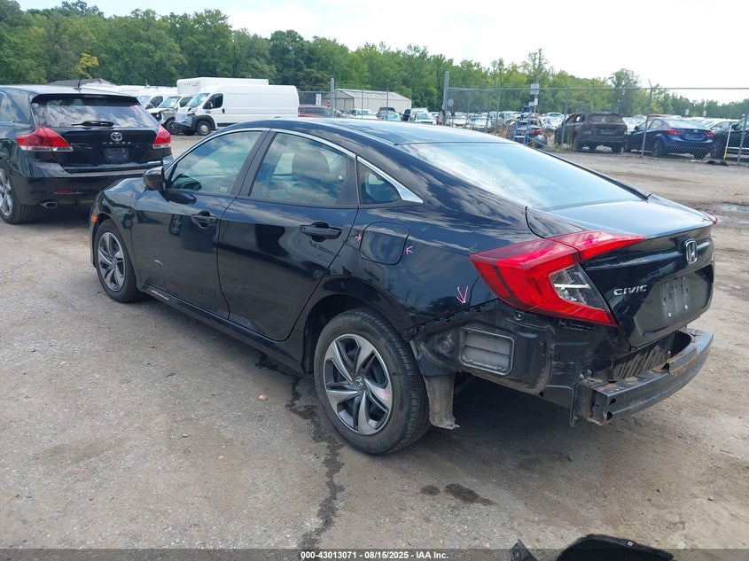 2019 HONDA CIVIC LX 2HGFC2F65KH559570