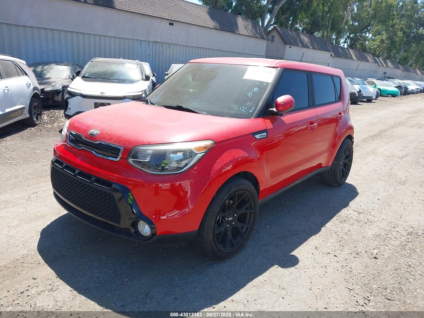 Vin: kndjp3a54g7861386, lot: 43507297, kia soul + 20162