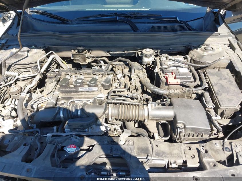 2018 Honda Accord Lx VIN: 1HGCV1F11JA161037 Lot: 43013466