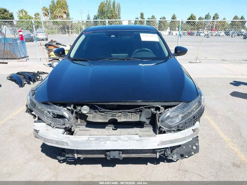 2018 Honda Accord Lx VIN: 1HGCV1F11JA161037 Lot: 43013466