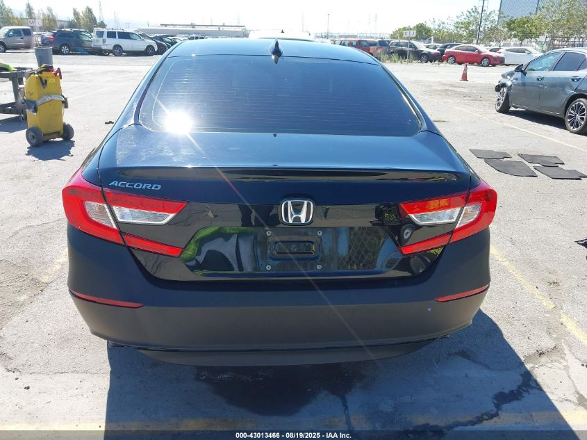 2018 Honda Accord Lx VIN: 1HGCV1F11JA161037 Lot: 43013466
