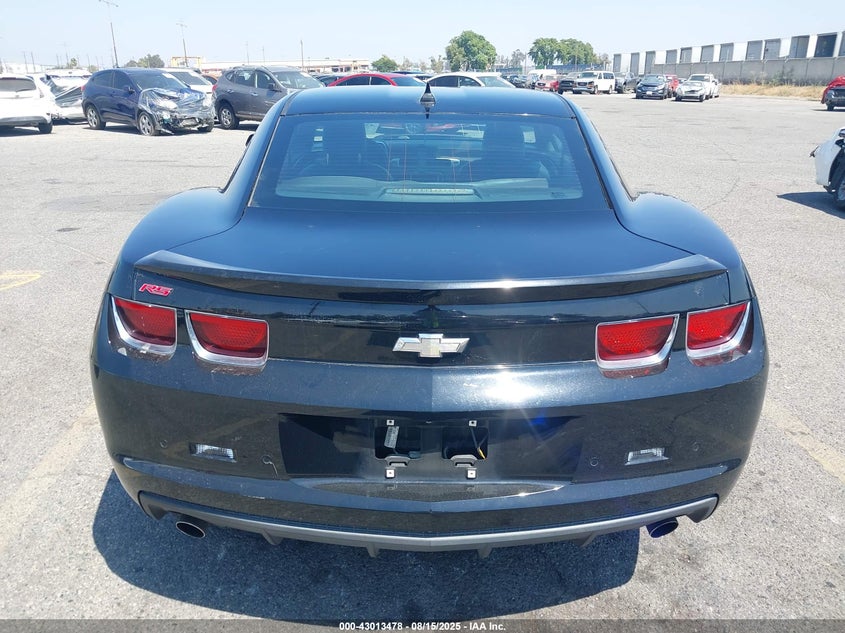 2013 CHEVROLET CAMARO 2LT - 2G1FC1E38D9124385