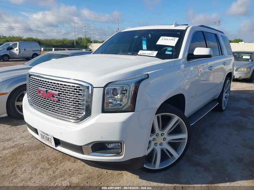 Vin: 1gks1bkcxgr373825, lot: 43507605, gmc yukon slt 20162