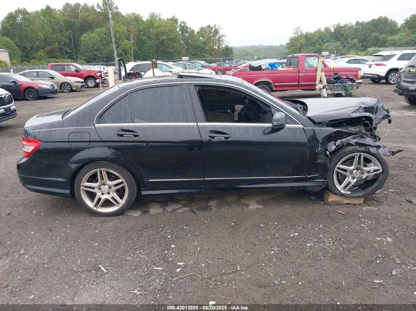 2009 Mercedes-Benz C 300 Luxury/Sport VIN: WDDGF54X39R082760 Lot: 43013505