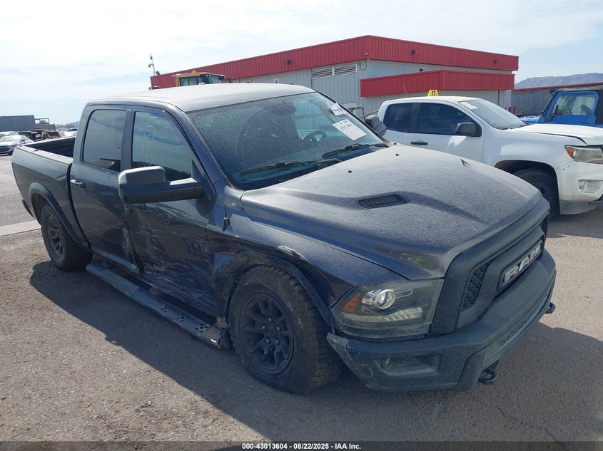 1C6RR7YT8JS122252 2018 Ram 1500 Rebel 4X4 5'7 Box auction photo 1