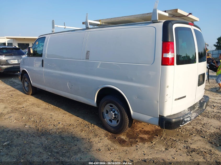 2020 CHEVROLET EXPRESS CARGO RWD 2500 EXTENDED WHEELBASE WT - 1GCWGBFP8L1123114