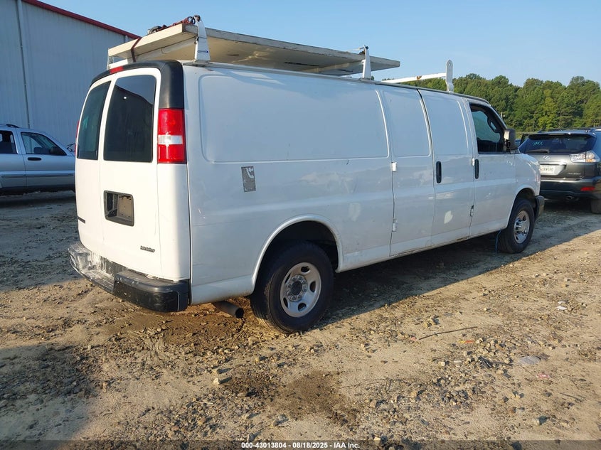 2020 CHEVROLET EXPRESS CARGO RWD 2500 EXTENDED WHEELBASE WT - 1GCWGBFP8L1123114