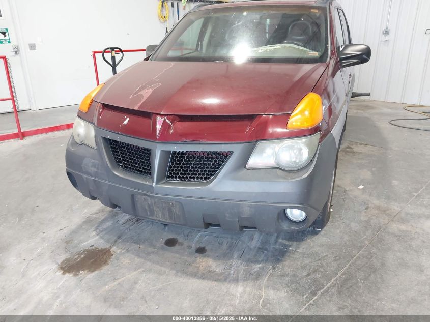 2001 Pontiac Aztek Gt VIN: 3G7DB03E51S536227 Lot: 43013856