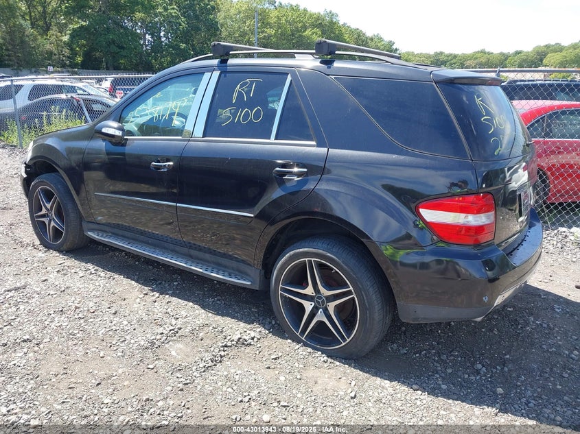 2006 Mercedes-Benz Ml 500 4Matic black suv gasoline 4JGBB75E76A064812 photo #4