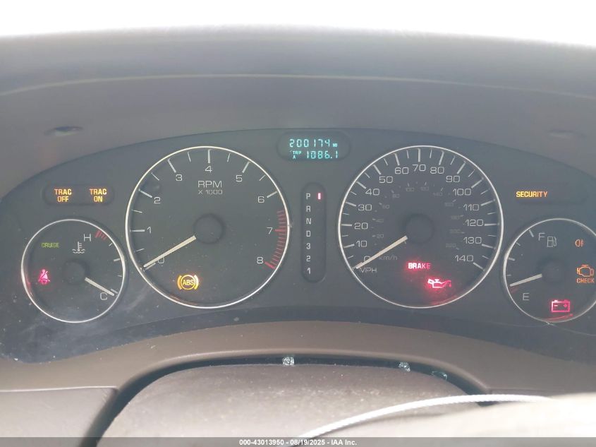 2002 Oldsmobile Aurora 3.5 VIN: 1G3GR64H624105726 Lot: 43013950