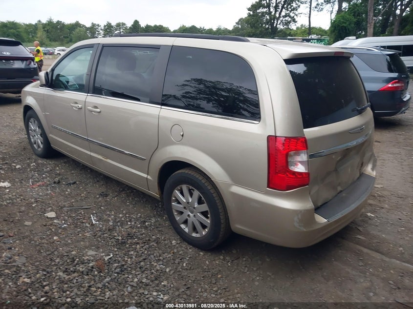 2012 Chrysler Town & Country Touring gold van flexible 2C4RC1BG4CR278540 photo #4
