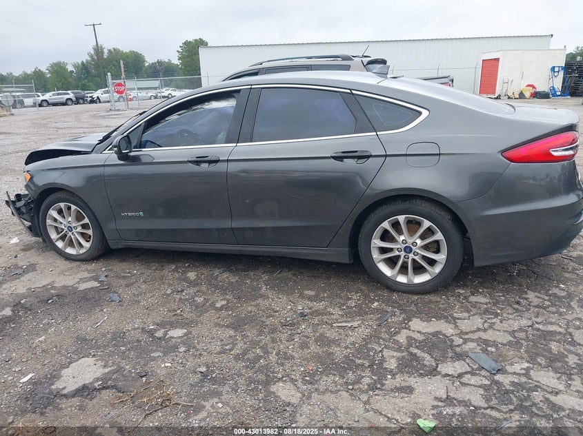 2019 FORD FUSION HYBRID SEL 3FA6P0MU0KR189552